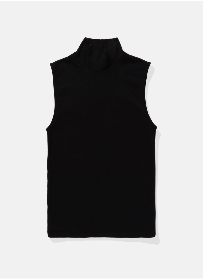 American Eagle - AE Mock Neck Tank Top - Image 1
