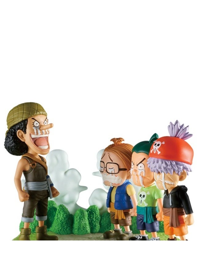 Banpresto Banpresto One Piece WORLD COLLECTABLE FIGURE LOG STORIES USOne PieceP PIRATES Statue  - Image 1