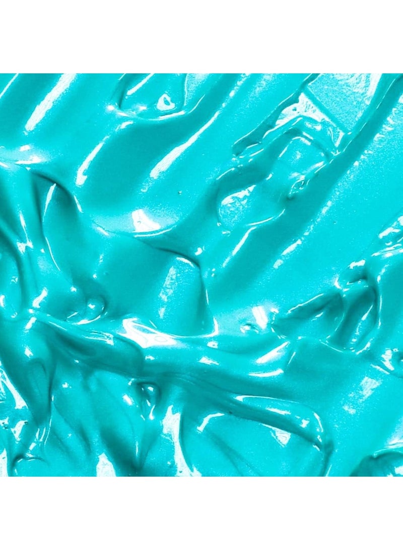 Pebeo Studio Acrylics Acrylic Paint Tube 100ml Content Iridescent Green Blue - Image 2