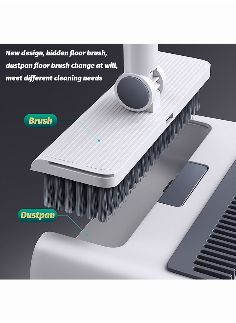 Broom and Dustpan Set with floor brush, 3-in-1 household cleaning kit with 180°Rotating Head and Dustpan Teeth, Upright storage Broom Set for Home Kitchen Bathroom Office - pzsku/Z872E5B9C8F447C0DA3CFZ/45/_/1724385036/e325e715-4217-438e-ac42-1a4982164815
