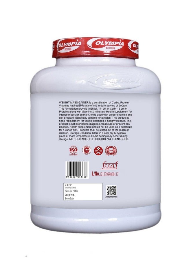 Olympia Weight Mass Gainer 2Kg Chocolate - Image 2