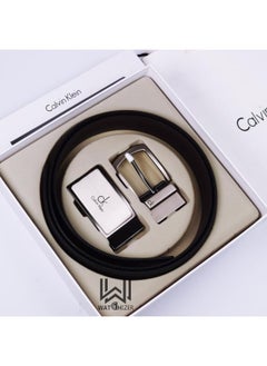 CALVIN KLEIN JEANS PLUS Calvin Klein leather Belt 