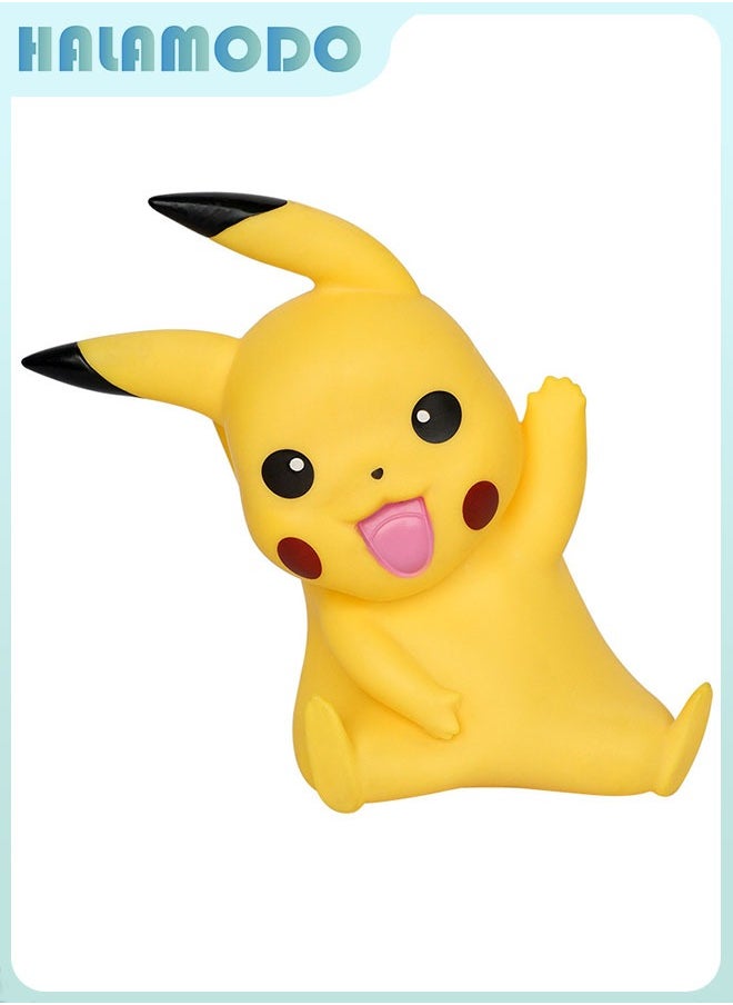 HALAMODO Pokémon Pikachu Trendy Anime Figurine Model for Stunning Desktop Decoration 16 cm  - Image 2