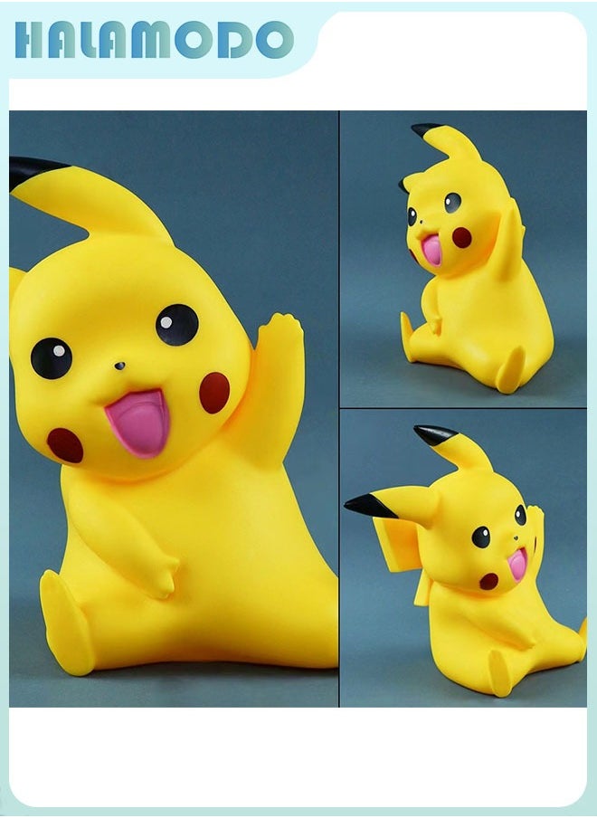 HALAMODO Pokémon Pikachu Trendy Anime Figurine Model for Stunning Desktop Decoration 16 cm  - Image 1