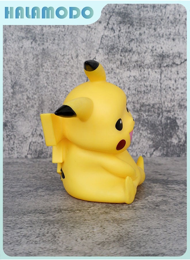 HALAMODO Pokémon Pikachu Trendy Anime Figurine Model for Stunning Desktop Decoration 16 cm  - Image 3