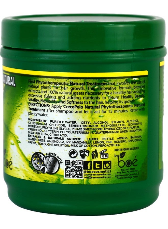 Boe Crece Pelo Treatment Jar, 8.46 oz/240g - Image 2