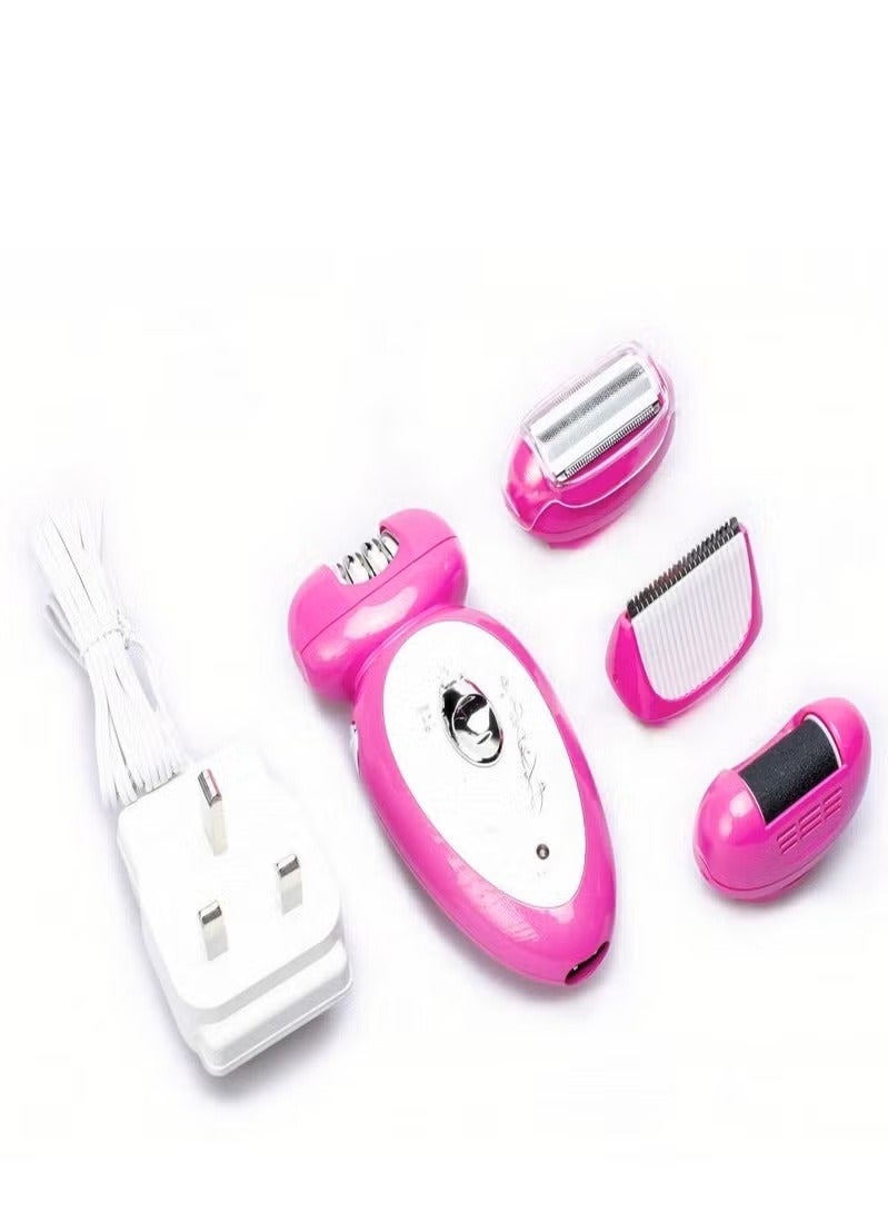 DINGLING High Quality Women's Shaver (4 in 1) RF-601 Hair Removal Machine, Suitable for all Parts of the Body. You Can Remove Unwanted Hair Quickly and Effectively. The Shaving Head is Used to Shave Sensitive Body Part - Image 3