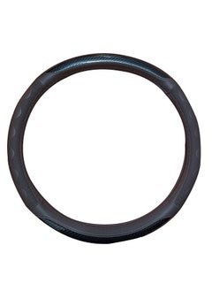 Generic Leather car steering wheel cover, compatible with all car models  - Image 1
