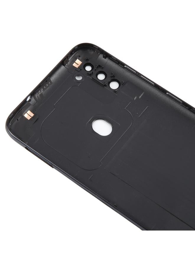 erorex For Samsung Galaxy A11 SM-A115F Back Cover with Camera Lens Cover (Black) - Image 5