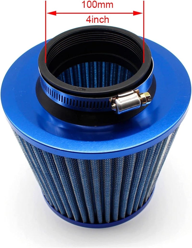 Wivplex Universal Air Filter - Blue 100MM - Image 2