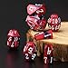 FONVGOGO Metal Dice Set D and D for Dungeons and Dragon Metal Polyhedral DND Dice with Cardboard Box Unique Cool RPG Dice for Role Playing Tabletop Games Gifts Black Red - Image 4