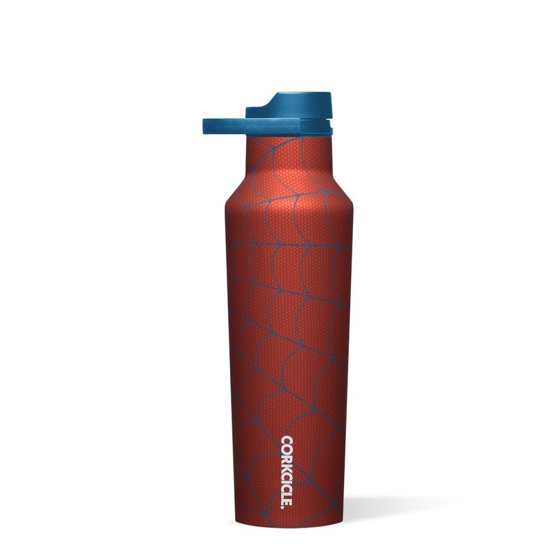 Corkcicle x Marvel Spider-Man Sport Canteen Insulated Tumbler, 20 oz – Reusable Water Bottle Keeps Beverages Cold for 25 Hours & Hot 12 Hours – Cupholder Friendly Tumbler with Screw-On Cap - Image 2