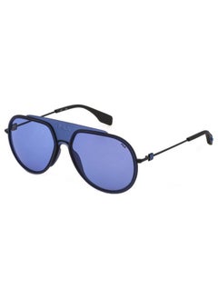 FILA Unisex 100% UV Protected Pilot Sunglasses - SFI084 530Y - Lens Size: 58 mm 
