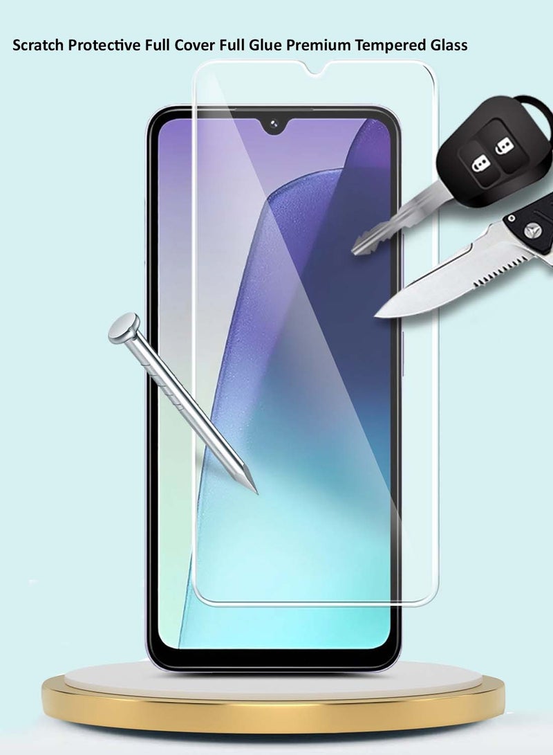 GMAX Xiaomi Redmi 14C 4G / Redmi 14R 5G 2024 GMAX Premium Series Curved Edges 9H 2.5D Tempered Glass Screen Protector - Clear - Image 3