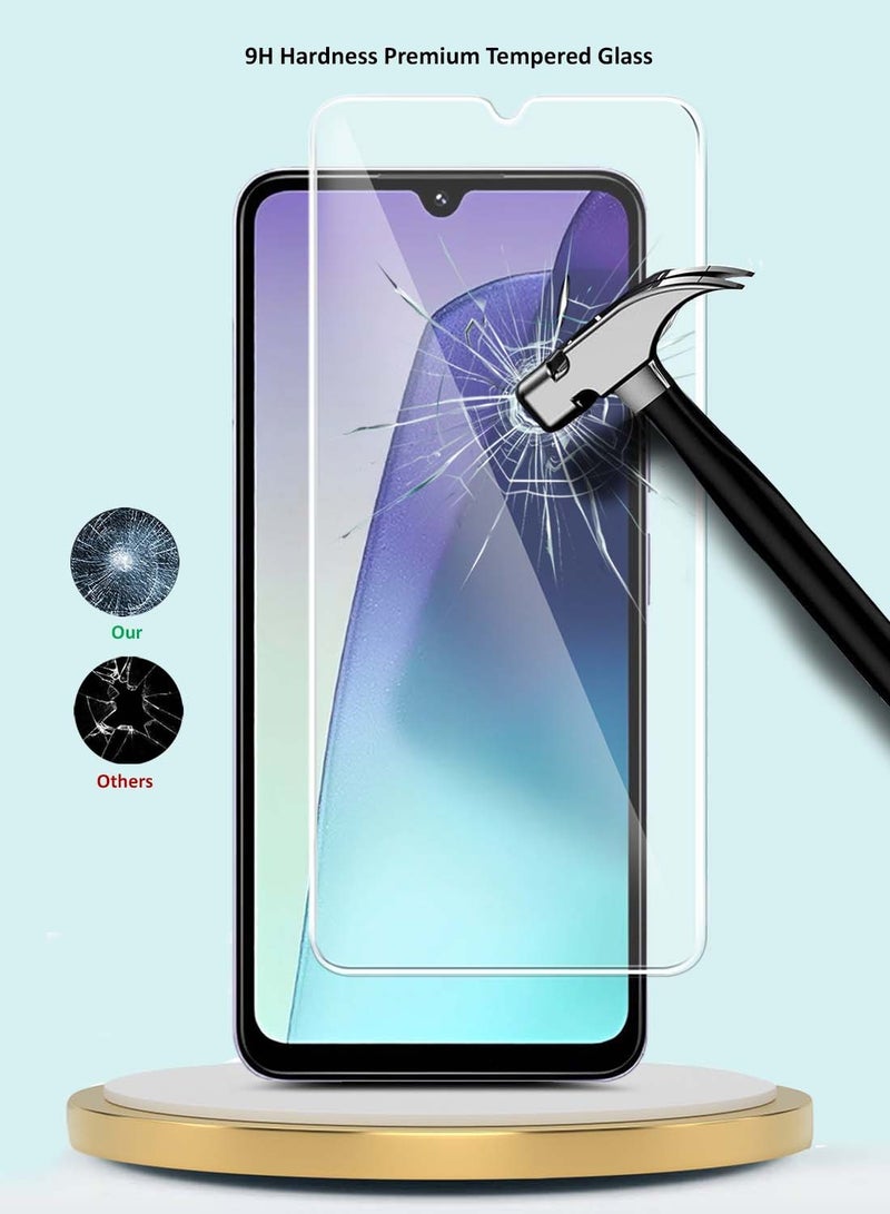 GMAX Xiaomi Redmi 14C 4G / Redmi 14R 5G 2024 GMAX Premium Series Curved Edges 9H 2.5D Tempered Glass Screen Protector - Clear - Image 4