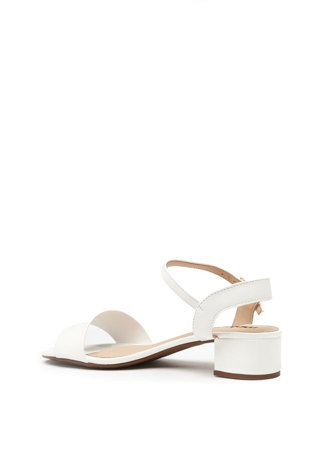 MOLECA Multi Strap Open Toe Block Heel Sandals - Image 3