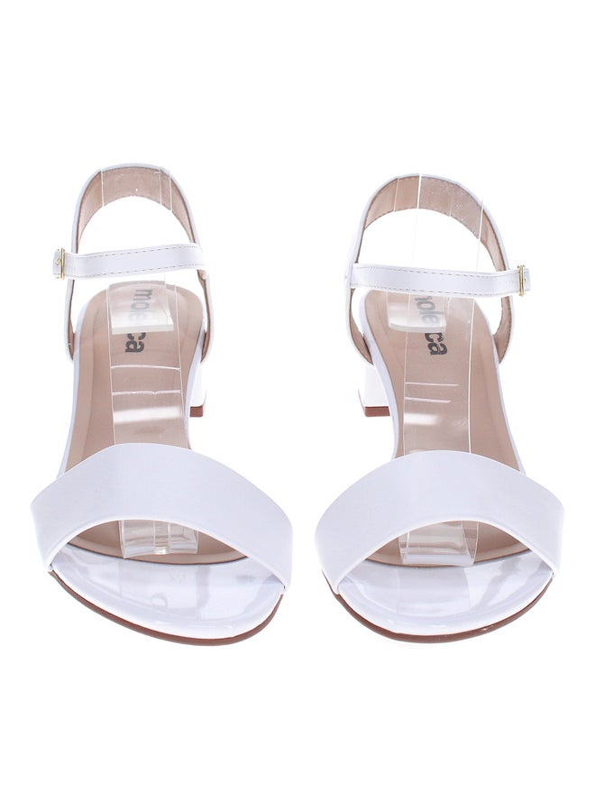 MOLECA Multi Strap Open Toe Block Heel Sandals - Image 1