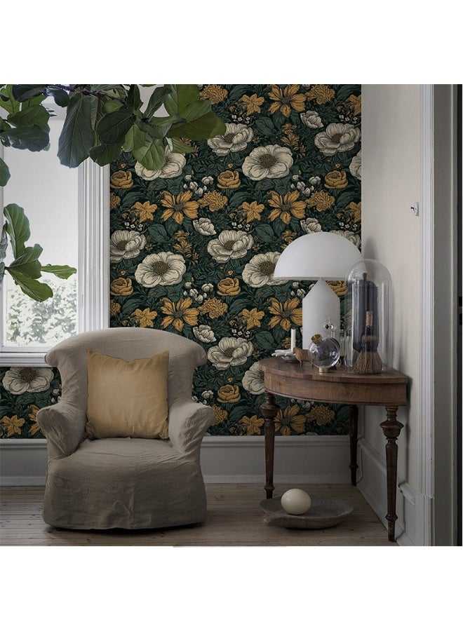 🌿✨【Self-Adhesive Wallpaper】45cm x 300cm Eco-Friendly & Odorless | Waterproof & Oil-Resistant for Kitchen | Water-Repellent | Textured Matte Design | Easy to Peel and Stick - Image 2