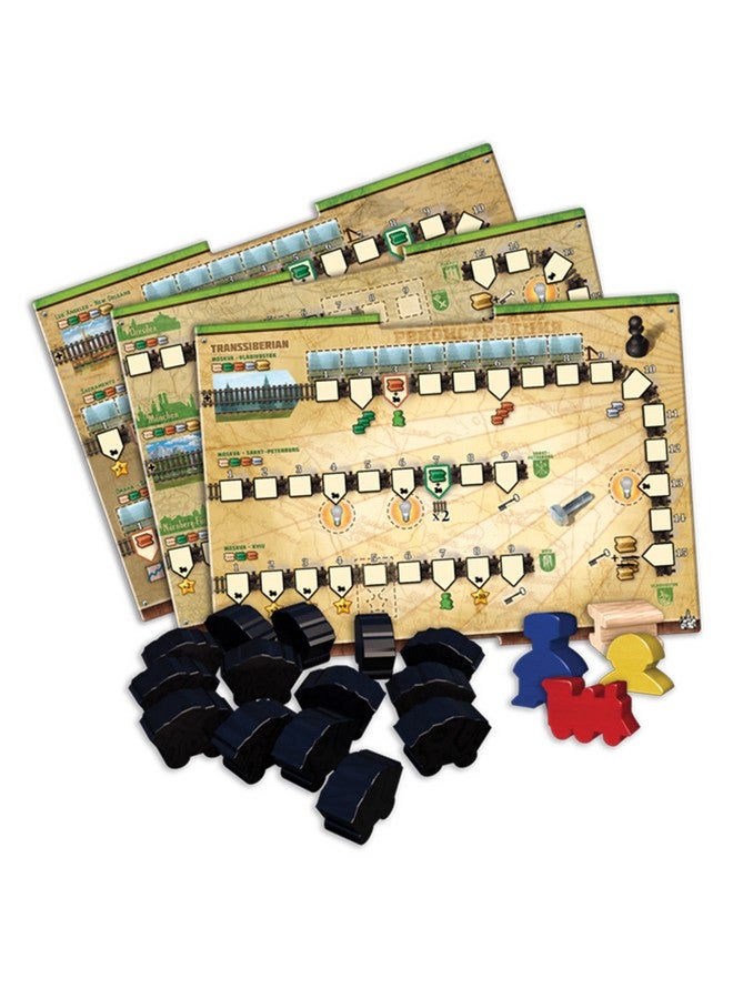 Z-Man Games Ultimate Railroads Board Game | Worker Placement Strategy Game | Train Route-Building Game for Adults and Kids | Ages 12+ | 1-4 Players | Average Playtime 90-120 Minutes - Image 3