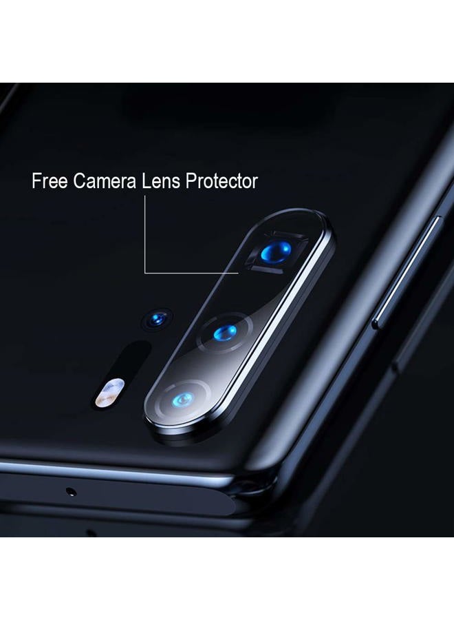 IBYWIND For Huawei P30 Pro Screen Protector,2 Pack 9H Hardness Tempered Glass,With 1Pc Camera Lens Protector,1Pc Back Carbon Fiber Film,Easy to install - Image 4