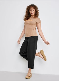 GERRY WEBER T-shirt with flock lettering, GOTS  - Image 2