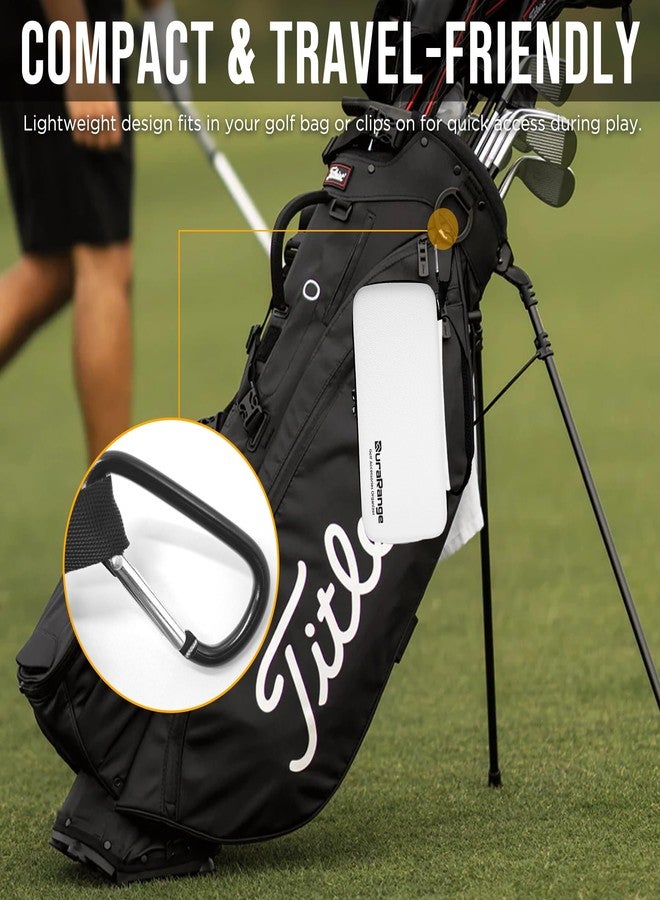 DURARANGE Golf Glove Holder Case with Glove Shaper - Portable Golf Accessories Organizer for Men & Women - Large Capacity for Balls, Tees, Markers - Ideal Gift - White - Image 5