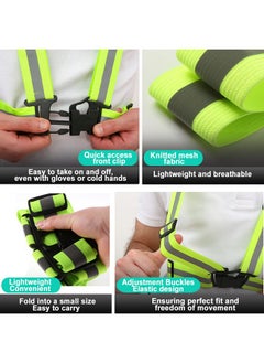 Reflective Running Vestsafety Reflective Vest With Adjustable Strap For Runningcycling Motorcycle And Walkingfits Over Outdoor Clothingbreathable Waterproof Lightweight (2 Pack) - pzsku/Z872FB7CB1A0041EC875DZ/45/_/1694511604/98c48df9-7315-498a-98c0-0a9563573c0e