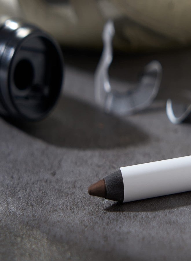 Julep Makeup Pencil Sharpener (Torpedo) + When Pencil Met Gel Sharpenable Multi-Use Longwear Eyeliner, Rich Brown - Image 4