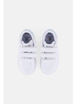 adidas Originals Toddlers Girl Stan Smith Velcro Closure Shoes, White  - Image 2