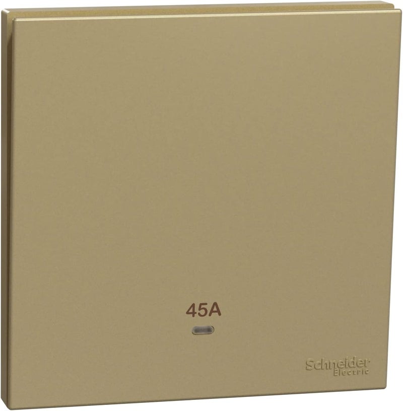 Schneider Electric AvatarOn C Double Pole Switch - 45A Wine Gold - Image 1