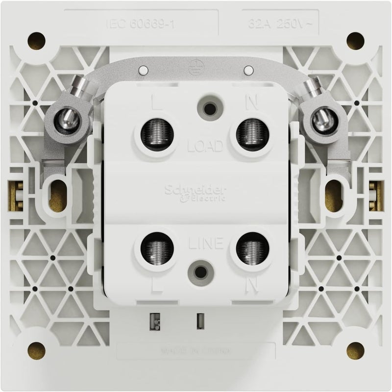 Schneider Electric AvatarOn C Double Pole Switch - 45A Wine Gold - Image 4