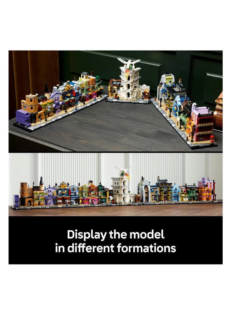 ليغو ليجو هاري بوتر دياجون ألي، متاجر السحرة، مجموعة سحرة للبالغين، نموذج عرض سحري 76444 - 2750 قطعة - Image 2