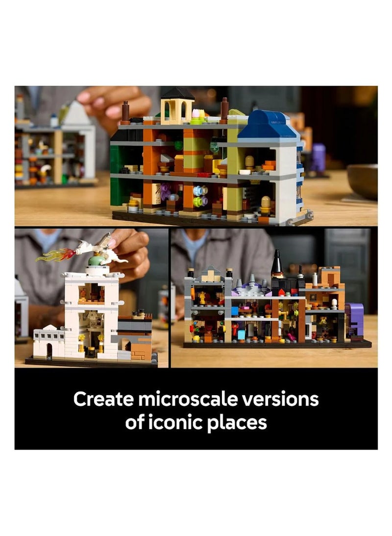 ليغو ليجو هاري بوتر دياجون ألي، متاجر السحرة، مجموعة سحرة للبالغين، نموذج عرض سحري 76444 - 2750 قطعة - Image 5