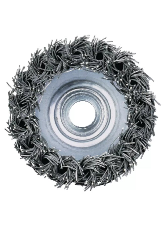 DEWALT M14 Crimped Wire Cup Brush Black and Silver 100 mm DT3489-QZ - Image 2