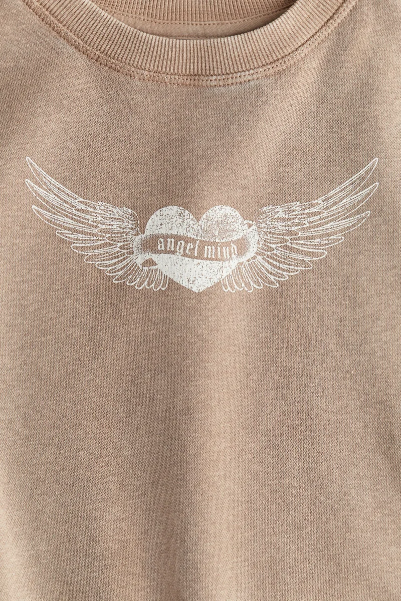 H&M Motif-Detail Sweatshirt