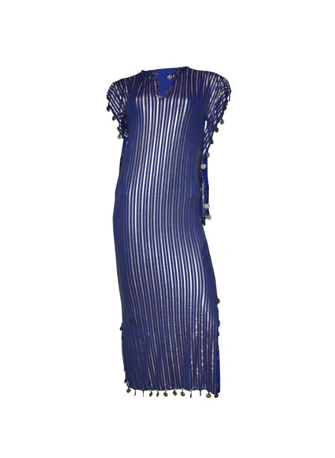 Generic Abaya Dress Blue  - Image 1