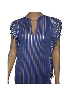 Generic Abaya Dress Blue  - Image 2