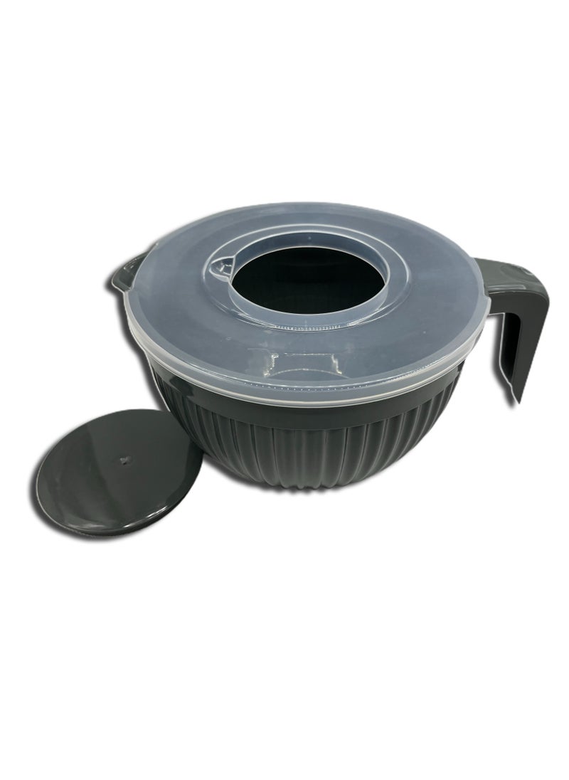 Excellent Houseware Mixing Bowl With A Lid Grey  - Image 2
