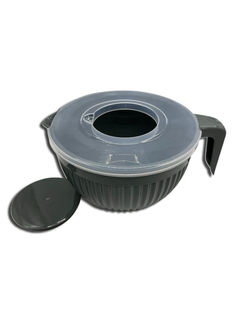 Excellent Houseware Mixing Bowl With A Lid Grey  - Image 1