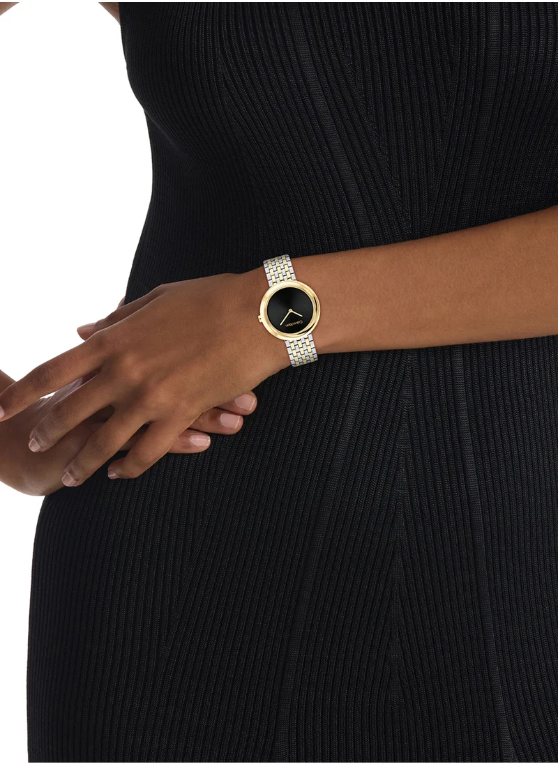 CALVIN KLEIN Twisted Bezel Analog Watch