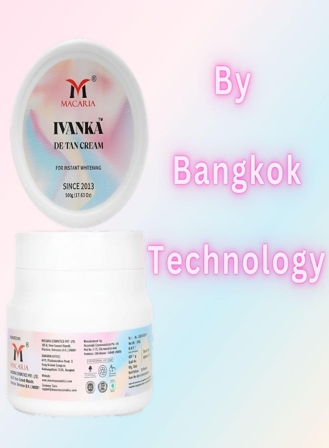 MACARIA Ivanka Full body & Breast & Bust Brightening & Lightening De-Tan cleanser scrub & Mask Cream - Image 3