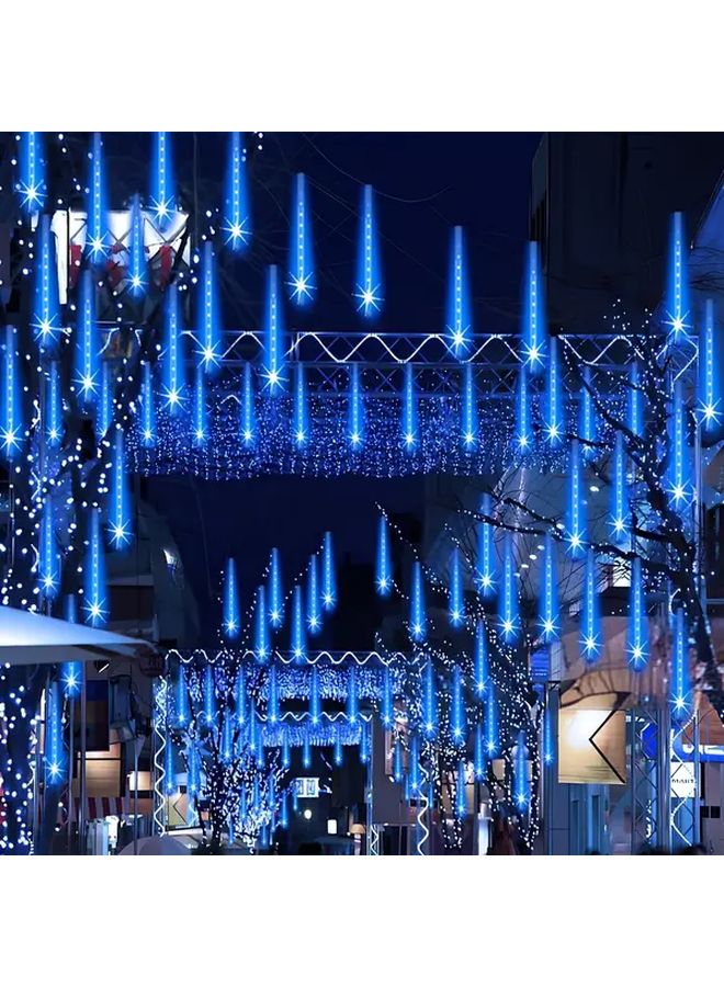 Green Meteor Shower Lights Outdoor Garden LED Decor For Trees Parties - Image 5