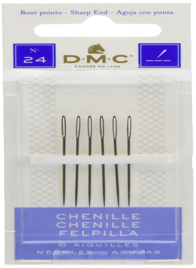 DMC Chenille Hand Needles, Size 24 6/Pkg - Image 1