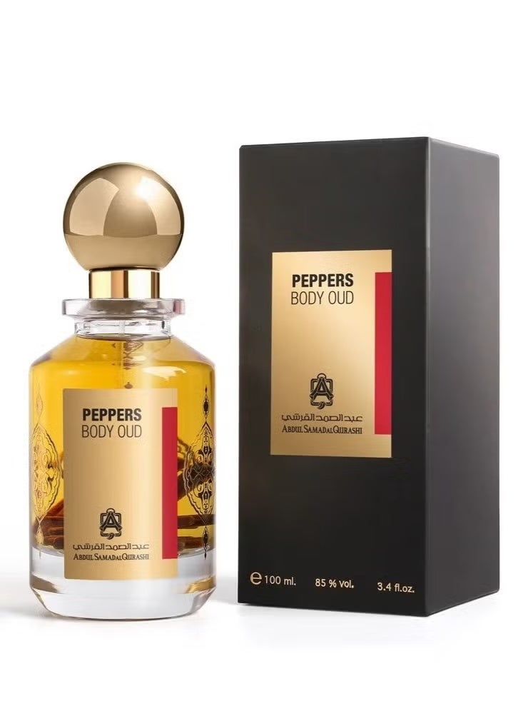 Abdul Samad Al Qurashi Body Oud Peppers perfume 100 ml