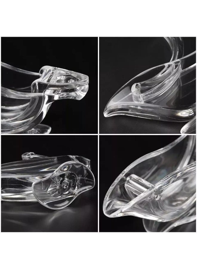 zoba Manual acrylic lemon squeezer with a portable bird-shaped design, suitable for squeezing oranges, lemons, and pomegranates - transparent - Code 518 - Image 5