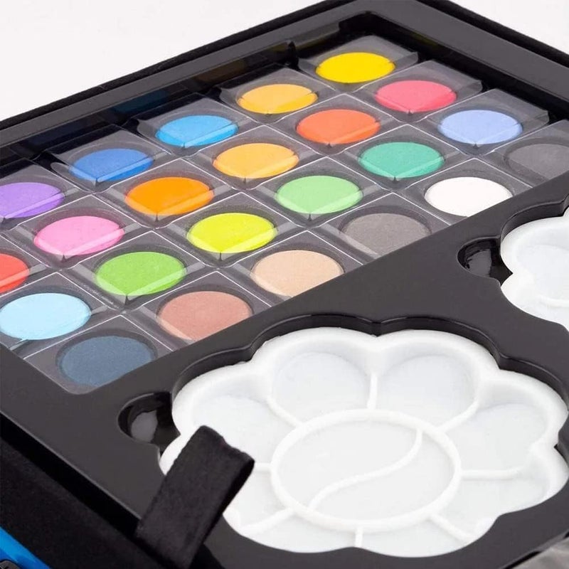 MODINITY Comprehensive Space Art And Craft Painting Box With Big Coloring Suitcase, Includes 145 Items Ideal For Kids And Adults, Ultimate Art Kit For Painting, Coloring, And Drawing Activities - Image 3