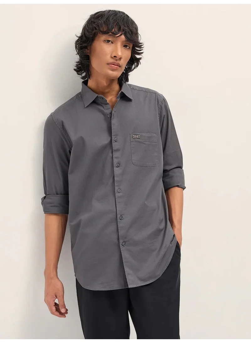 ذا بير هاوس قميص رجالي بأكمام طويلة – أساسي كلاسيكي مريح وأنيق للعمل أو السفر أو المناسبات الكاجوال