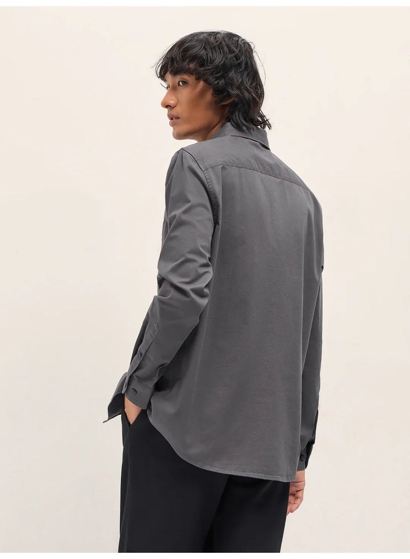 THE BEAR HOUSE Men’s Long Sleeve Shirt – Classic, Comfortable and Stylish Essential for Work, Travel or Casual Outings - Image 2