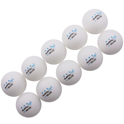 MAPOL 100 Pack White 3-Star Table Tennis Balls Advanced Training Ping Pong Ball - Image 5