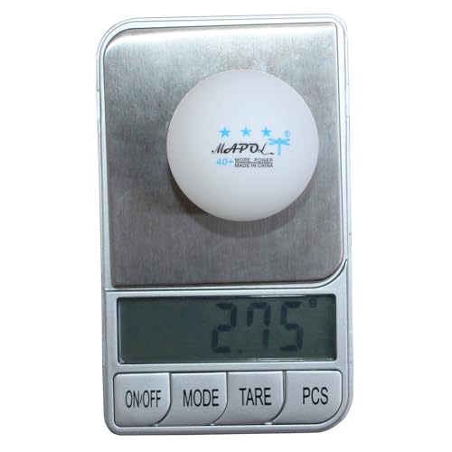 MAPOL 100 Pack White 3-Star Table Tennis Balls Advanced Training Ping Pong Ball - Image 4